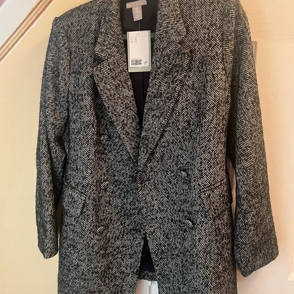 H&M Black and White Blazer - Picture 2 of 3